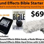Reminder: Final Week for the Sound Effects Bible Starter Kit Special Deal