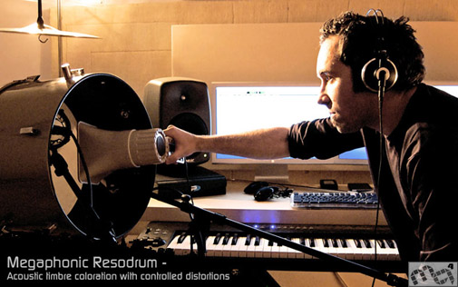 Dieggo Stocco and Metaphonic Resodrum. Photo by M4G