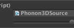 Phono 3D UI screenshot