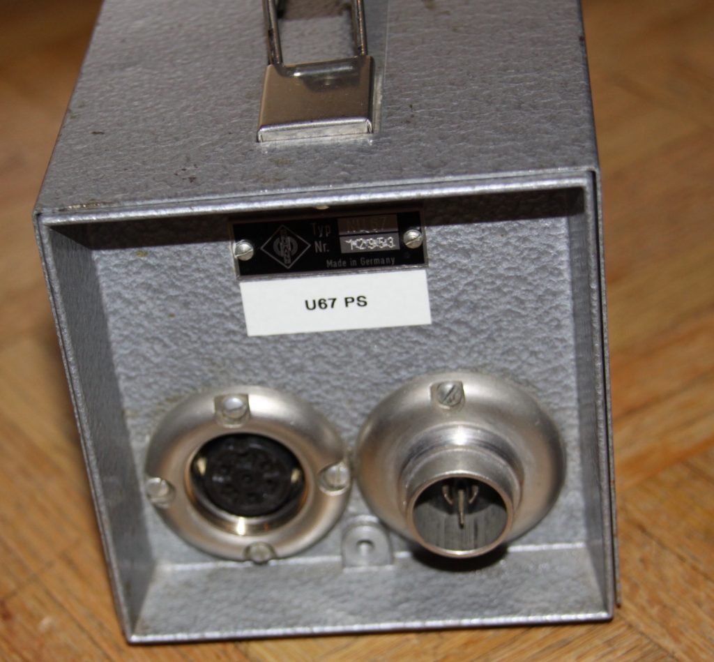 The power supply for the U67 tube mic.
